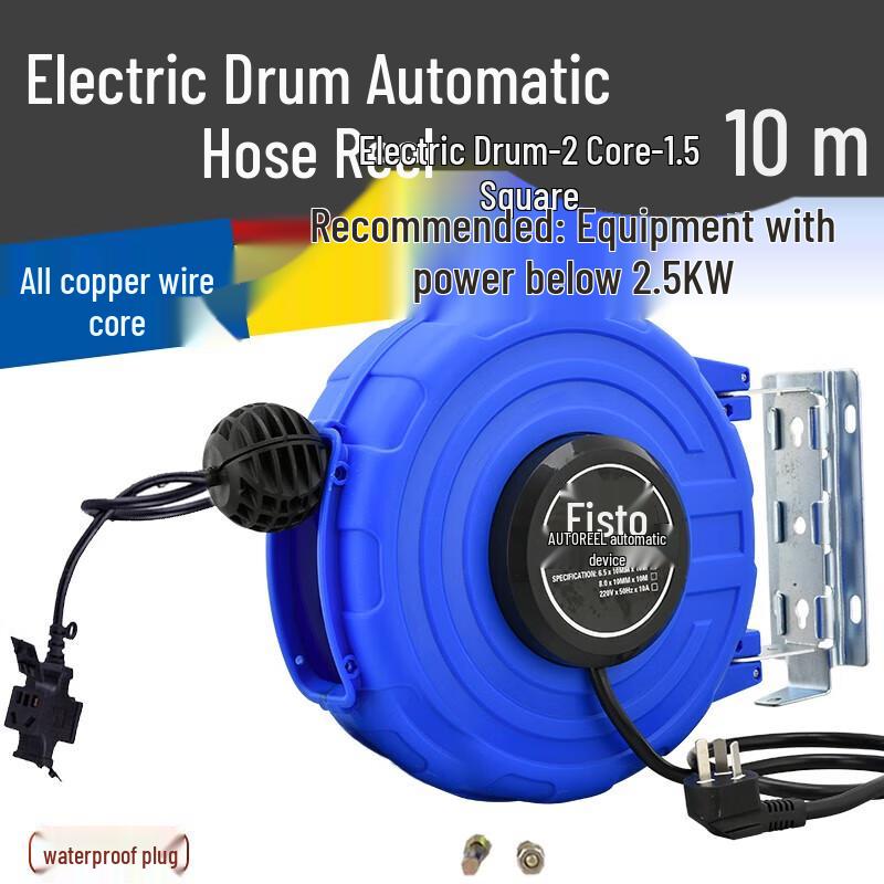 

Автоматичний висувний електричний барабанний котушка кабелю Чорний Скорпіон