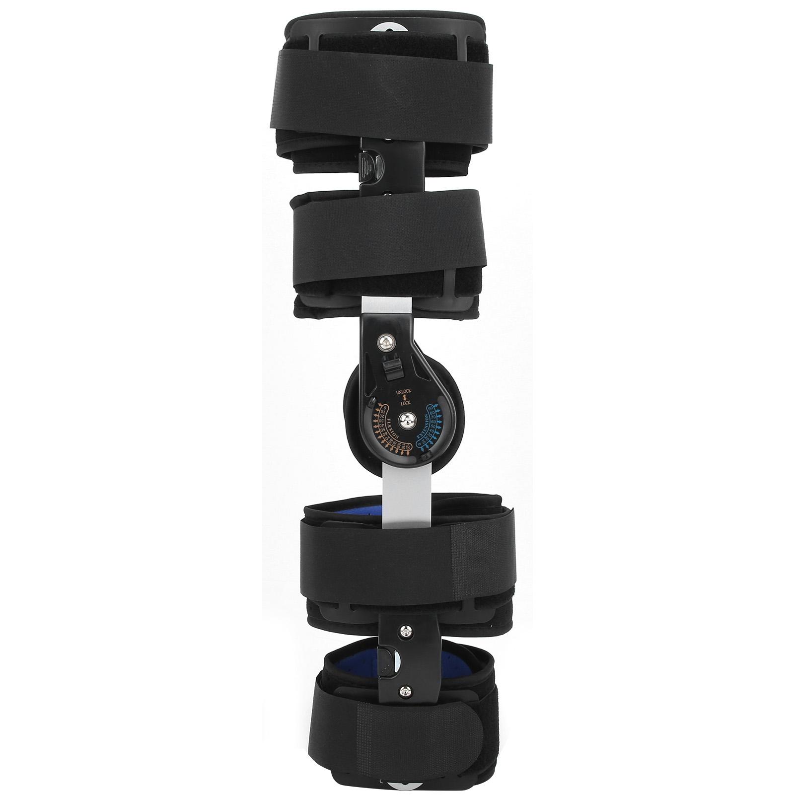 

Ортез для фіксації колінного суглоба, регульований фіксатор для ноги при травмі, шина для колінного суглоба, захист при переломі коліна