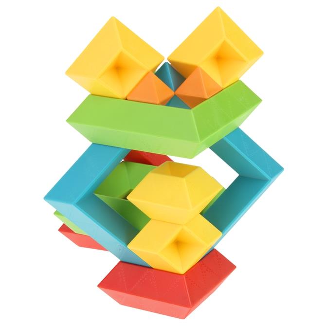 Lubanta Creative Construction Blocks Spatial Geometric Figures 15 pcs.