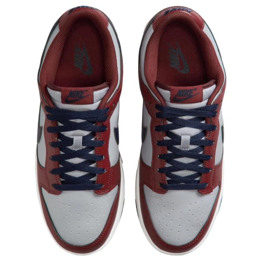 Nike Dunk Low Dark Red Obsidian Unisex Sneakers Wolf-Grey Team-Dark-Red White HF5441-003