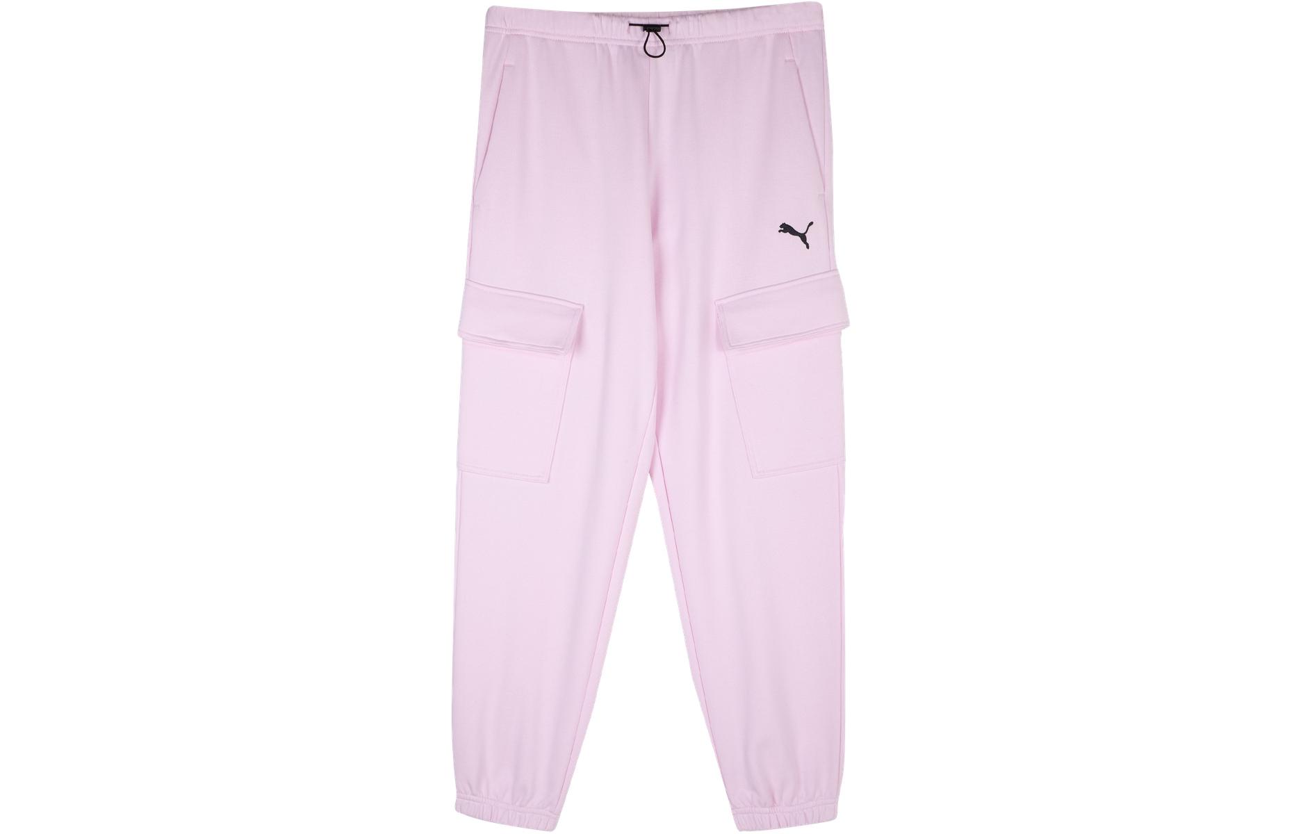 PUMA DARE To RELAXED CARGO SWEATPANTS Повседневные штаны женские светло-розовые 626033-93 L