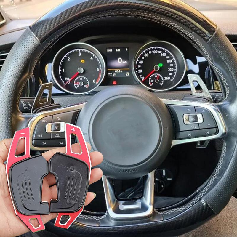 Car Steering Wheel Paddle Shift Extend Shifter Sticker For Vw Golf 7 7.5 Gti Mk7 Gte Gtd Rline Volkswage Polo Scirocco Jetta Gli