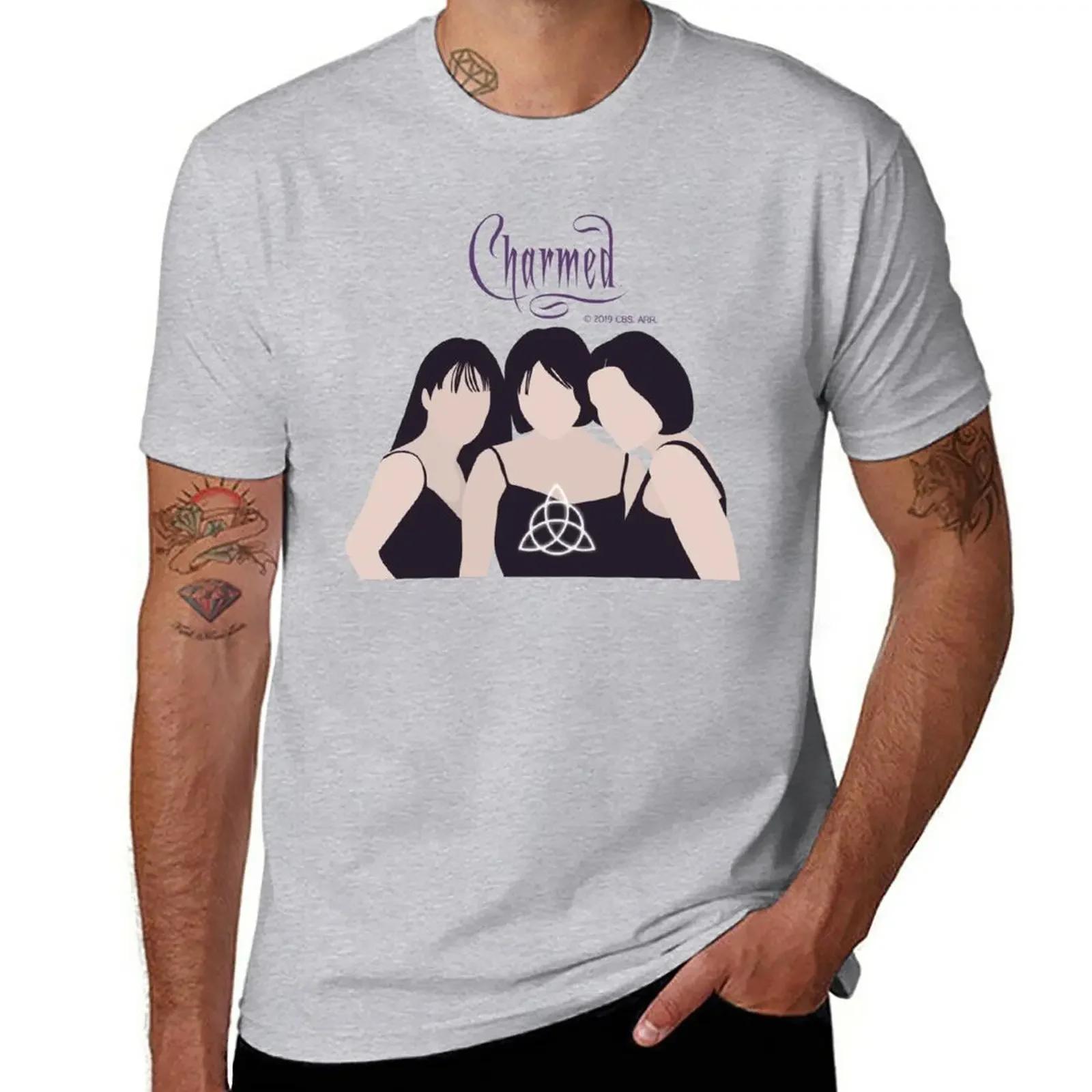Charmed 1998 TShirt summer tops hippie clothes Blouse plain white t shirts men S