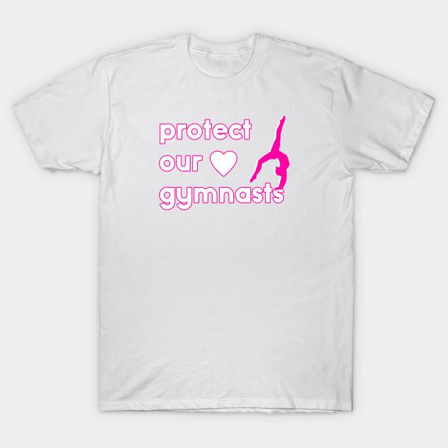 Unisex Fashion TShirt Protect Our Gymnasts Print TShirt Plus Size S-5XL T-Shirt 100%Cotton Tops O Neck Short Sleeve Tees