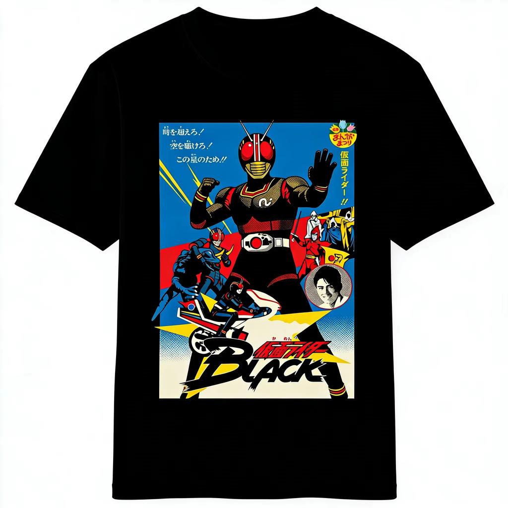 Vintage Classic KaUnisex Rider Series TShirt Unisex Women Retro Anime Streetwear Short Sleeve Crew Neck Cotton Fit Stylish Tee Tops