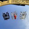 Ring For Women Gothic Punk Vintage Spider Ring Exaggeration Animal Finger Men's Adjust Hiphop Party Halloween Jewelry Decoration