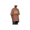 WE11DONE SS22 T Shirt Unisex Brown WD-TT1-22-652-U-BR