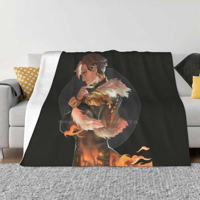 Emet-Selch-Angel Of Truth Four Seasons Comfortable Warm Soft Blanket Emet Selch Ffxiv Shadowbringers Ff14 Final Fantasy Xiv