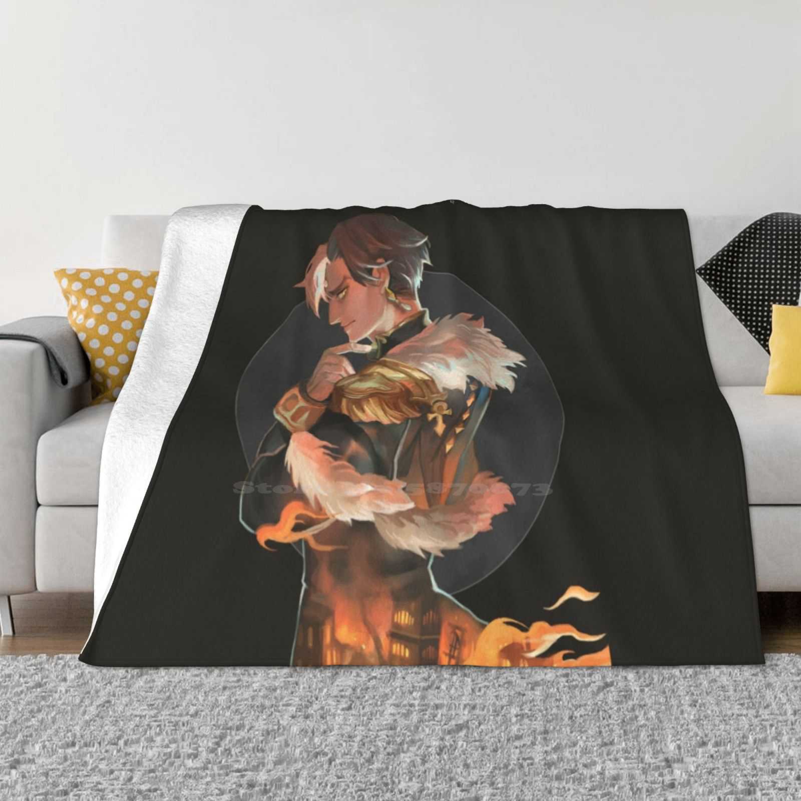 

Emet-Selch-Angel Of Truth Four Seasons Comfortable Warm Soft Blanket Emet Selch Ffxiv Shadowbringers Ff14 Final Fantasy Xiv 30x40in