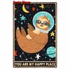 Vintage Metal Tin Sign for Home Decoration Once A Time There Was a Girl Cats Toilet Bathroom New Arrival WY
