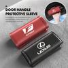 Housse de protection pour poignée de voiture en cuir PU Anti-rayures Étui pour poignée Pour Lexus F SPORT ES UX 300e GS GX IS LS LBX NX RX 350h 450h