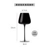 Schwarzes Kristall Opake Champagnergläser Elegante Kristall-Champagnergläser Kristall-Champagnergläser Vintage Glasware