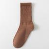 Men's Pure Cotton Socks, Mid-calf Socks, Sweat-absorbing, Antibacterial and Deodorizing for Autumn and Winter, Business Cotton Socks, Versatile