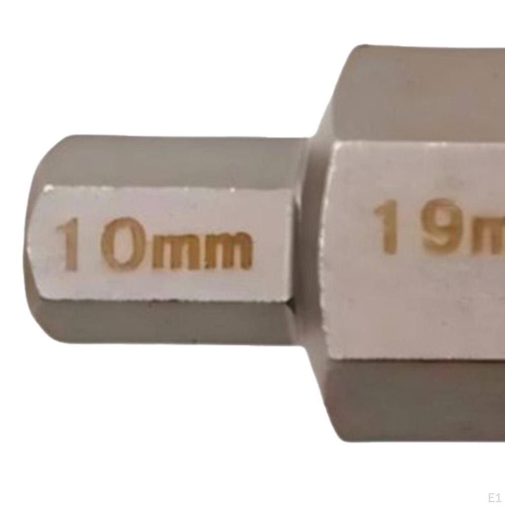 Hex Axle Tool for Motorcycle,10mm 12mm 19mm 22mm Removal Easy to Use Adapter Spindle