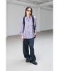 Haechinglum Regular Trousers Viscose Dark Navy