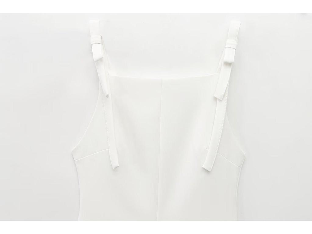 2025 Frühling Süße Schleife Ärmelloses Trägerkleid - Europäischer & Amerikanischer Stil Rock Mode