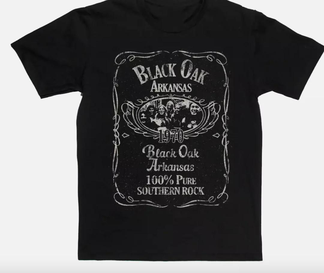Vtg Black Oak Arkansas Gift For Fan Black All Size Unisex Shirt S