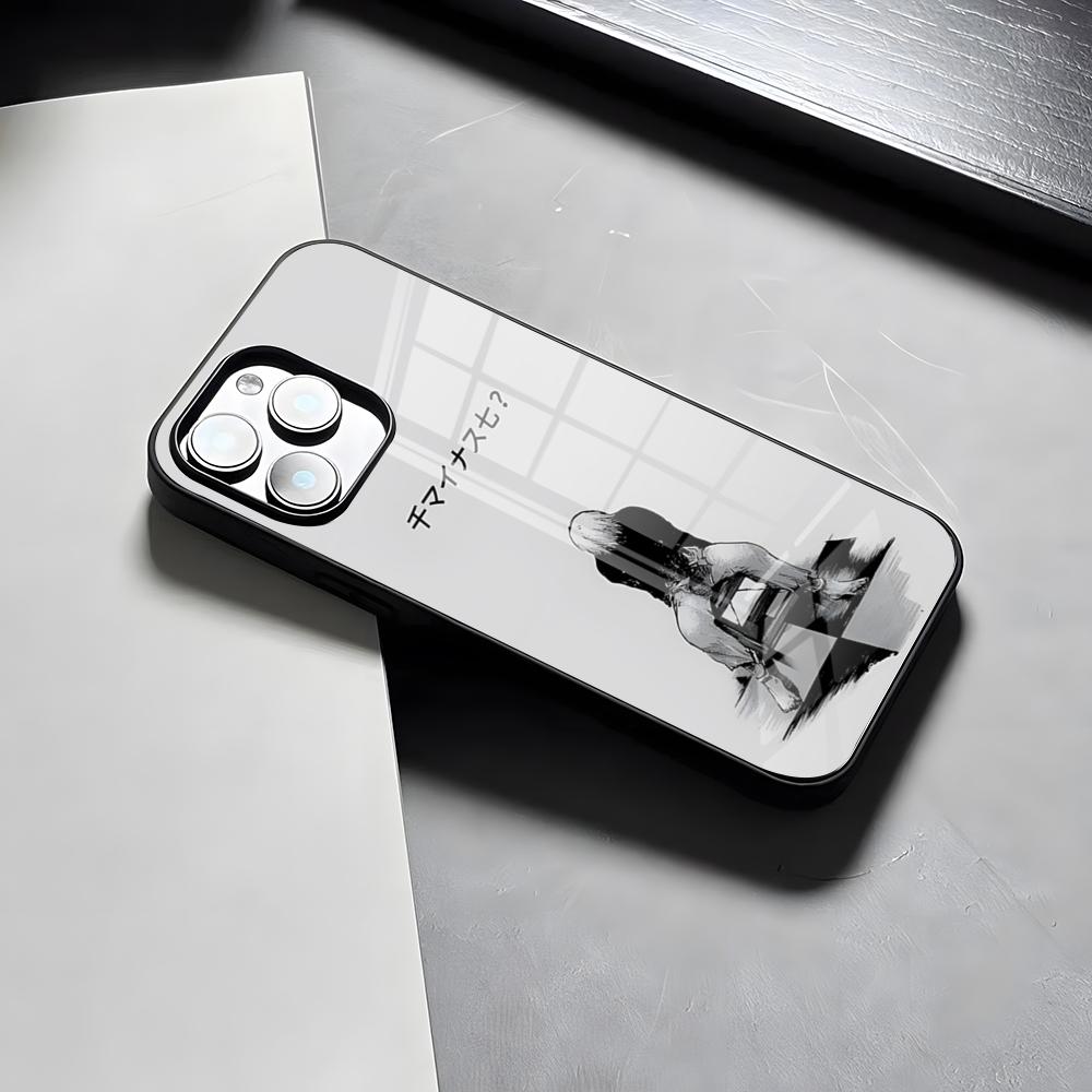Anime T-Tokyo Ghoul Phone Case For IPhone 17 Pro Max 15 Pro 16 14 Plus 12 13 Mini 11 Pro Shockproof Glass Cover