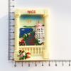 France Travelling Fridge Stickers Creative French Cities Tourist Souvenirs Fridge Magnets Birthday Gifts Magnetic Stickers