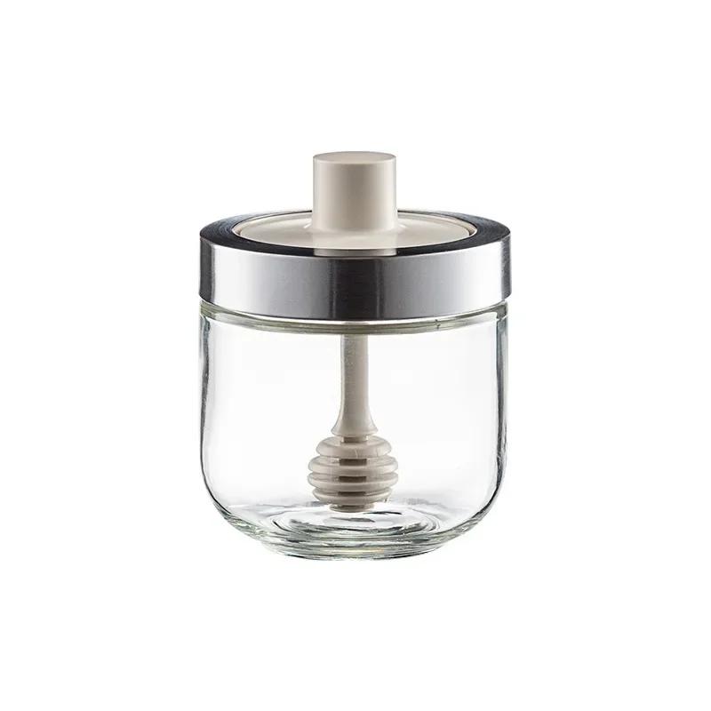 

Seasoning Tools, Spice Jar Combination, Spoon Lid Integrated, Glass, Kitchen Supplies, Salt Shaker, Oil Bottle, Seasoning Jar