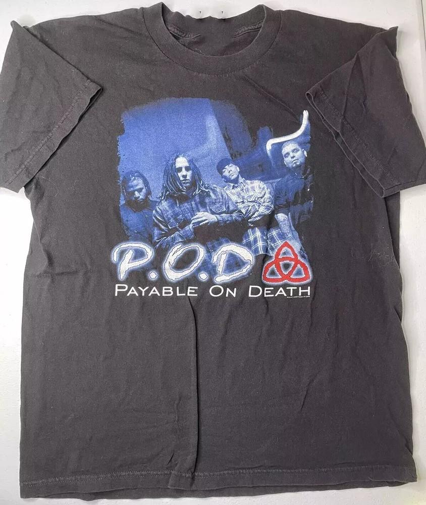 2003 P.O.D. Payable On Death Tour Collection All Size S to 5XL T-shirt Unisex T-Shirt XXXXL