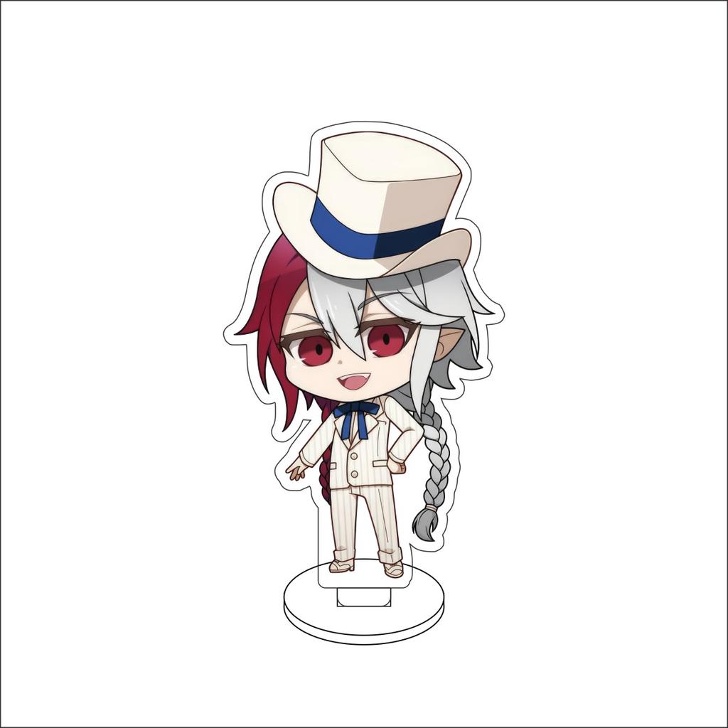 10CM Anime Seraph of the end Figure Stand Model Yuichiro Hyakuya/Shinoa Hiiragi Cute Desk Decor Standing Sign Gifts