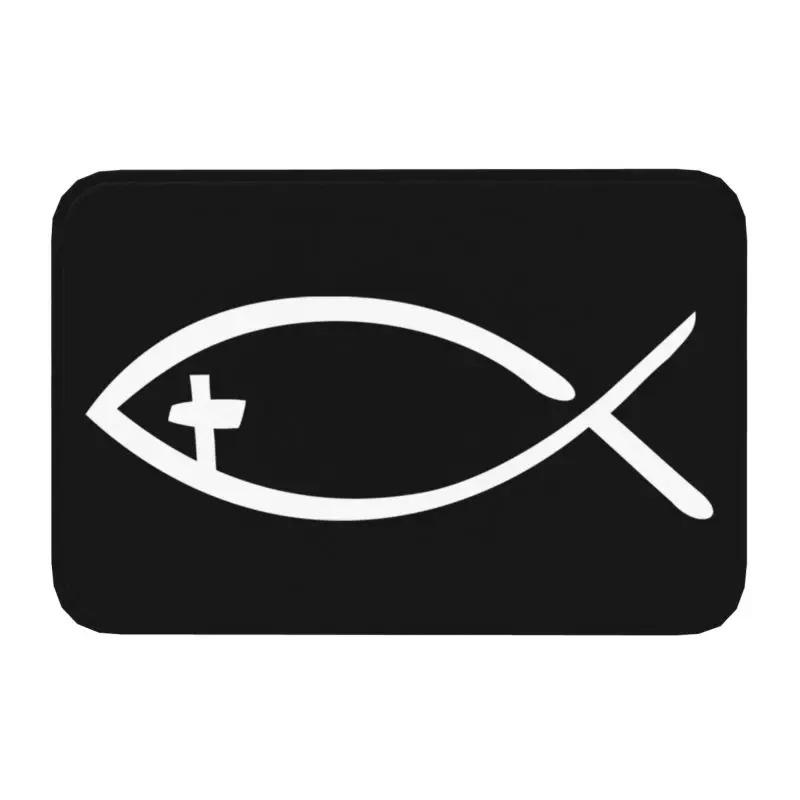 Disney Jesus The Way Truth Life Door Mat Balcony Bedroom Entrance Carpet Religion Cross Christian Faith Anti-Slip Rug