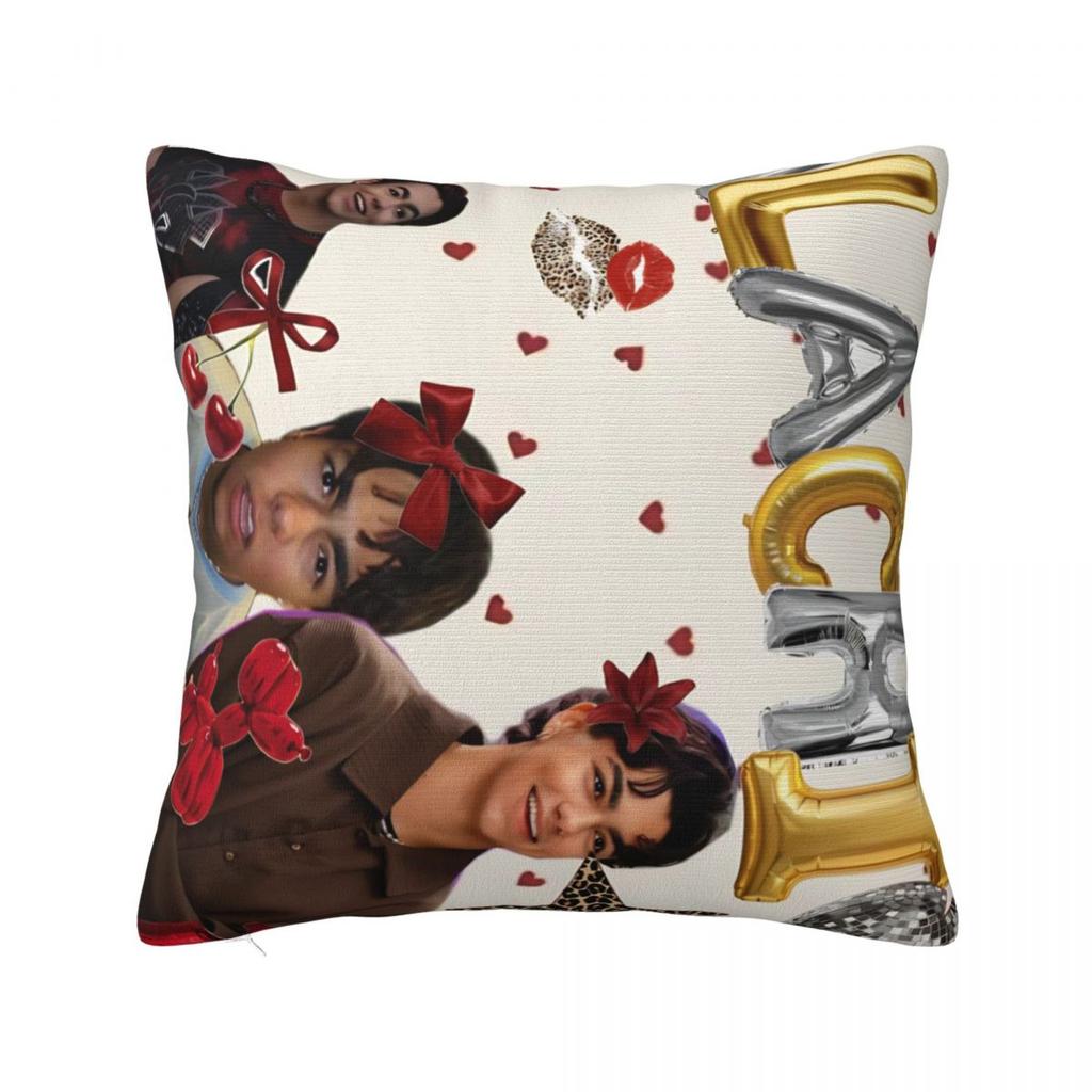 Pillow Cover Malachi Barton American Actor And Singer Photo Cushion Cover Vintage Pillow Case For Living Room Chair Pillowcases