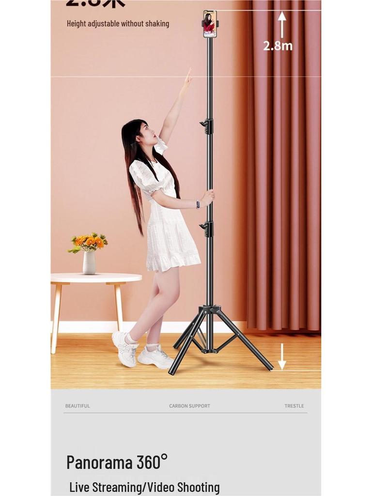 Mobile Selfie Tripod Stand for Photography & Live Broadcasting