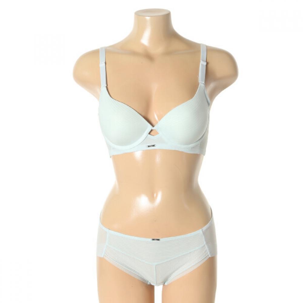 Fila Women S Brahem Panty Set Fila Summer Cool StripeS Jq Double Wing Badrg2645flmi 80A/90