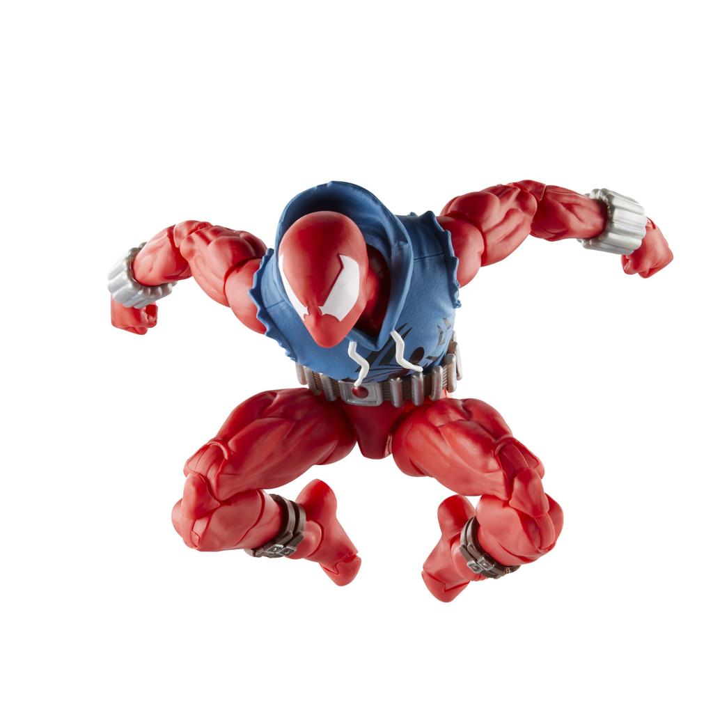 Hasbro Marvel Legends Series Scarlet Spider Comics Collectible Action Figure Authentic Spider-Man 6-inch (15cm) F9022,
