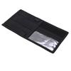 Vehicle Sun Visor Storage Bag Multifunctional Car Sun Visor Organizer for Most VehicleBlack