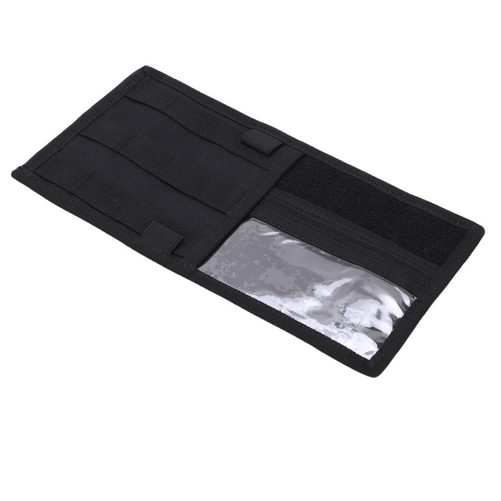 Vehicle Sun Visor Storage Bag Multifunctional Car Sun Visor Organizer for Most VehicleBlack