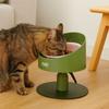 Adjustable Cat Ceramic Bowl Neck Protection Cat Feeder Anti Vomiting Bowl  For Cat Dog