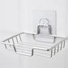 No Punching Wall Mounted Soap Rack Stainless Steel Soap Dish Durable Soap Holder  Home Bathroom