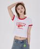 DYSFUNCT Lonely Cub Ringer T-Shirt(Red)