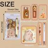 Cartoon Capybara Stationery Set Kawaii Student Tools Gift Kit  Kids Stationery
