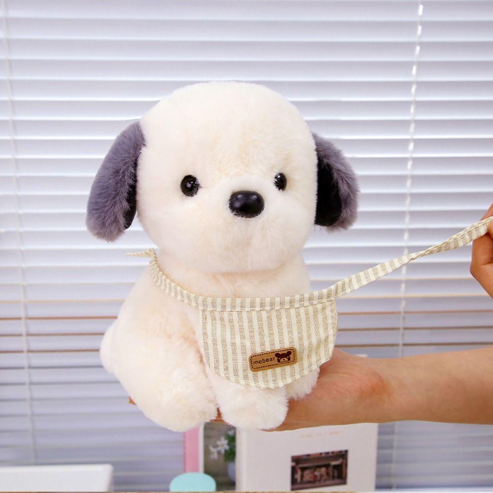 PP Cotton Cartoon Dog Plush Toys Interactive Stuffed Animal Dog Doll  Kids Gifts