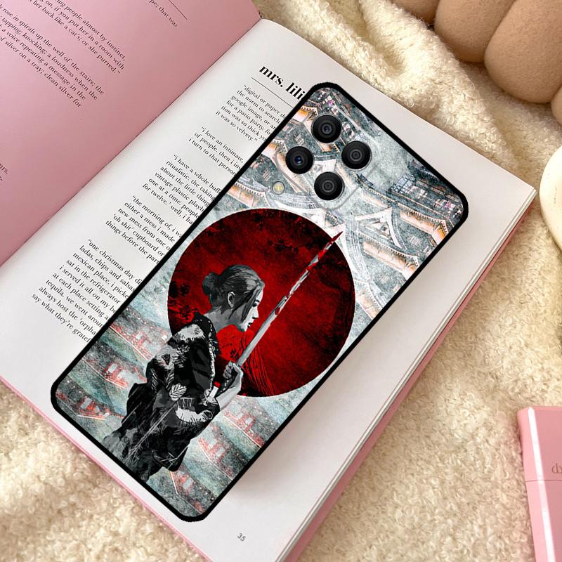 Japanese Samurai Warrior Case For Samsung Galaxy M11 M12 M13 M14 M15 M06 M16 M36 M56 M31 M53 M32 M52 M35 M55 M34 M54