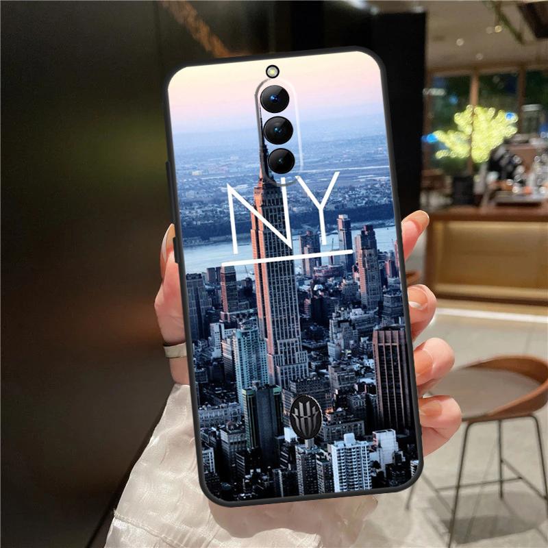 

Чехол New York City для ZTE Nubia Red Magic 11 10 9 8 8S 9S 10S Pro Plus 6 7 6S 7S Для RedMagic 10 Air Чехол RedMagic 10 Pro Plus