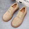 Fashion New Derby Men's Thick Soled Shoes Minimalist High-quality Casual Style Office Business Hot Selling Youth Shoes Outdoor Luxury
