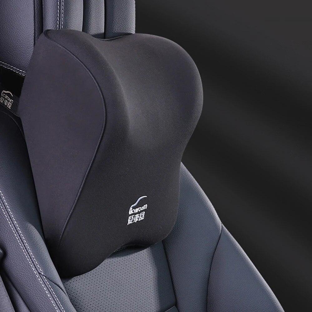 Car Seat Headrest Pillow Neck Lumbar Support Pillow For Car Travel Pillow Soft Seat Back Support Waist Pillow Car
