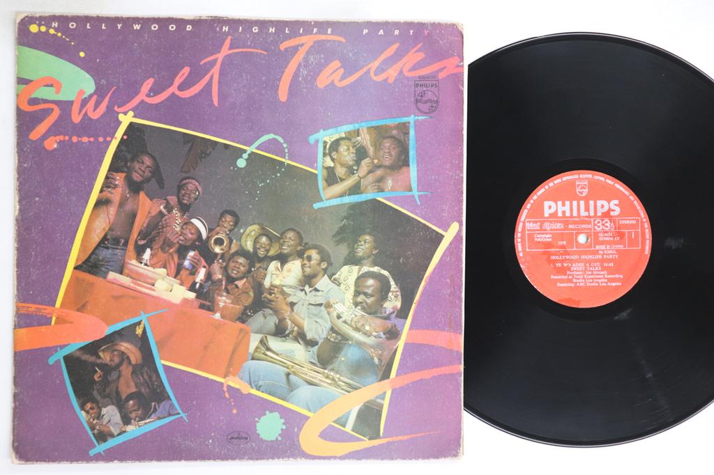 LP Record SWEET TALKS - Hollywood Highlife Party 6354034 PHILIPS 1978 Ghana World Music Used