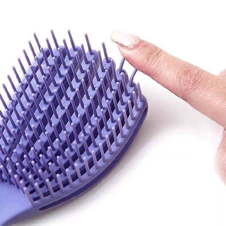 Detangling Hair Brush Hair Styling Brush Massage Comb Hollow Out Hair Brush Dry and Wet Hair Comb for Woman Man