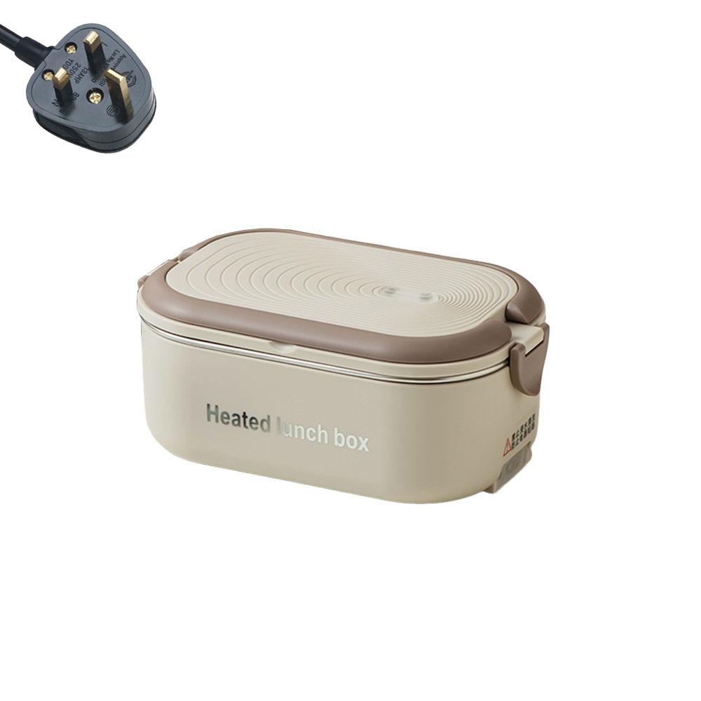 Langlebige 304 Edelstahl Elektrische Lunchbox zum Einstecken Konstante Temperatur Lebensmittel Erwärmer Behälter 1000ml Beheizte Lunchbox