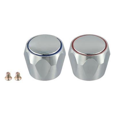 Faucet Handle METAL CHROME PLATED REPLACEMENT TOP HEAD COVERS