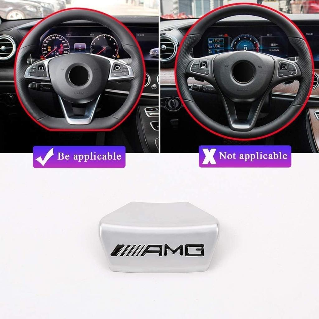 Emblém volantu AMG, kompatibilní s Mercedes-Benz A B C E GLA