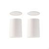 Toothbrush holder, Wall Mount Bathroom Storage White+Gray+Khaki