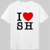 Ich liebe Beijing Anghai Hongkong Taiwan New York Bangkok T-Shirt Rundhals Alles Mode Damen Kurzarm