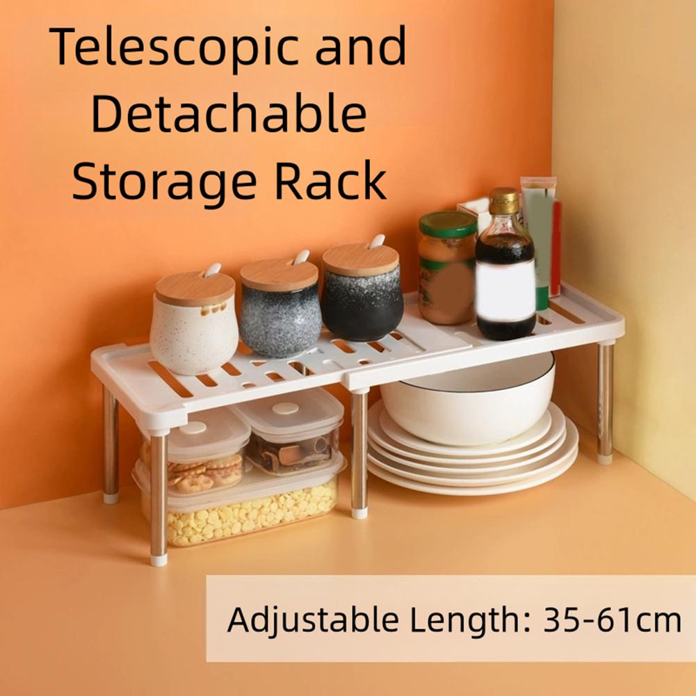 Multifunction Organizer Retractable Shelf Clutter-free Space